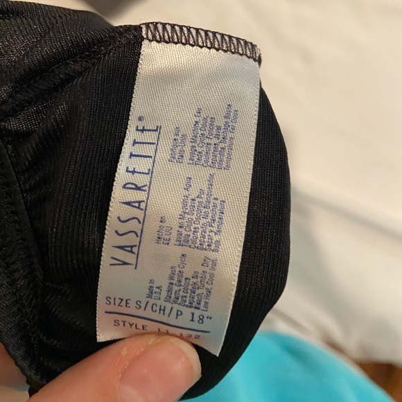 black satin slip skirt - Picture 4 of 4